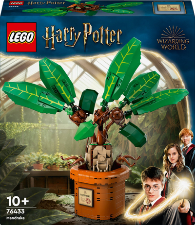 Figurine LEGO Harry Potter Mandrake, dekorative, plastike, shumëngjyrëshe