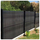 Rrjetë mbuluese për gardh Shade Net, 1.5 x 25 m, 70g/m², e zezë