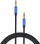 Kabllo audio Vention Cotton Braided, 3.5 mm plug to plug, 2 m, blu