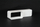Adapter reduktues kanali PVC, 8.7x2.2" në 4.3x2.2", i bardhë