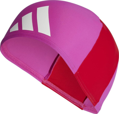 Kapuç noti adidas Fabric Swim Cap Jr HA7331, për kalamaj, material tekstili, rozë