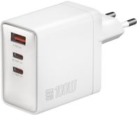 Karikues muri 4smarts GaN Pocket, 100W, 3 porta USB, i bardhë
