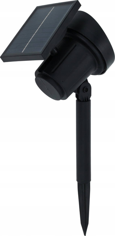 Lampë kopshti ProGarden me diell, LED, 39 cm, e zezë