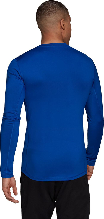 Bluzë termike Adidas TechFit Warm M H23127, me mëngë t’gjata, për burra, blu e kthjellët