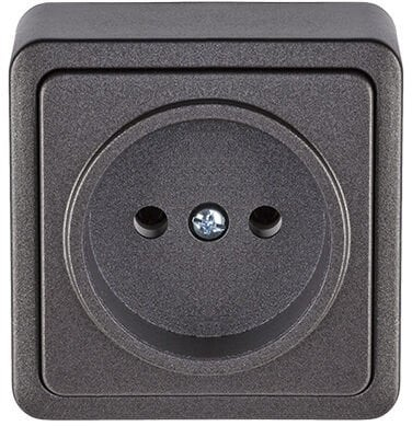 Prizë murale Vilma Style Plus SL+250, pa tokëzim, 230–250V, e zezë