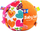 Top lodër ndijimore Woopie Baby Ball, 19 cm, me zile, shumëngjyrësh