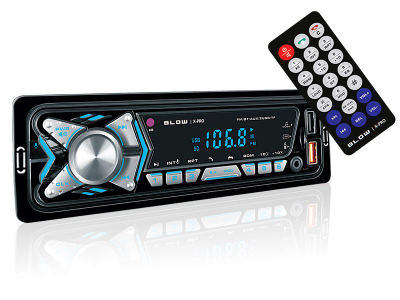 Radio makine Blow X PRO 78 356, 4x25W, Bluetooth USB microSD, e zezë