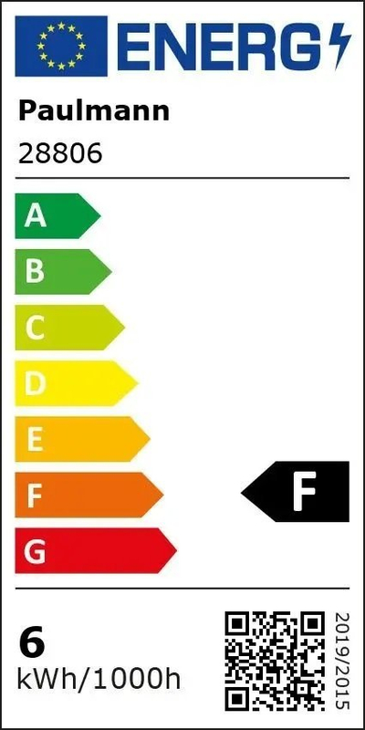 Llampë LED Paulmann 28806 G9, 6W, 550lm 2700K, e bardhë