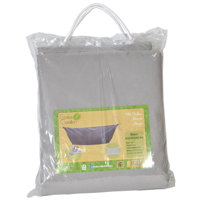 Çadër dielli Saska Garden, katrore 4x3 m, poliestër, gri