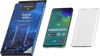 Xham mbrojtës MyScreen Hybrid Glass për Samsung A42 5G, i butë, i fortë ndaj goditjeve, i tejdukshëm