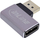 Adapter DisplayPort InLine 1.4, prizë edhe fole, kënd 90°, 8K UHD