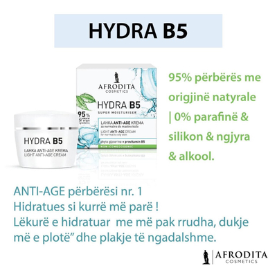 Krem kundër rrudhave Afrodita Hydra B5, 50ml