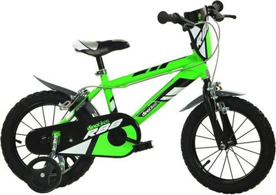 Biçikletë fëmijësh Dino Bikes MTB 416U, 16", 2 frena, e kuqe