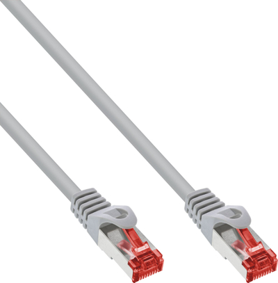 Kabllo rrjeti InLine Patch, Cat.6, 1.2m, PVC, gri
