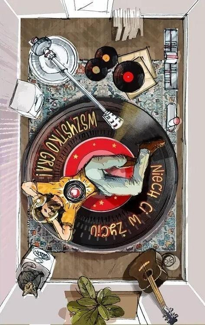 Честитка Occasional Card Birthday, музичка тема, со плик, повеќебојна