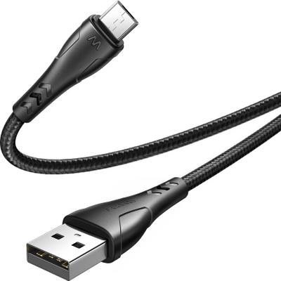 Kabllo USB në Micro USB Mcdodo CA-7451, 1.2 m, 2.4A, ngjyrë e zezë