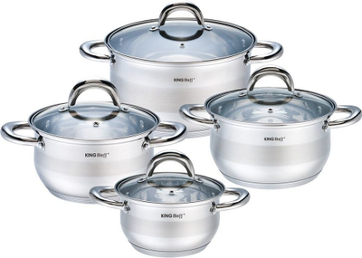 Set tenxhere KingHoff (KH-1095), 18, 20, 16, 24 cm, 4 copë