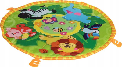 Tapet loje për bebe WinFun Jungle Activity Mat, Ø77x46 cm, shumëngjyrësh