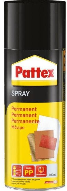 Ngjitës spraj Pattex PXSP6, 400ml, tharje e shpejtë, transparent