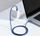 Kabllo USB-C në USB-C Baseus Crystal Shine, 100W, 1.2m, blu