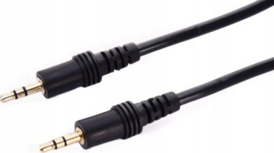 Kabllo lidhëse Jack 3.5mm - Jack 3.5mm, 1m, e zezë (LB0061)
