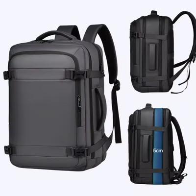 Çantë shpine ACL Accessories 1920, 45x30x15-20cm, e hirtë