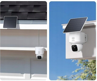 Камера за безбедност Eufy Security SoloCam E30, 2K, соларен панел, бела