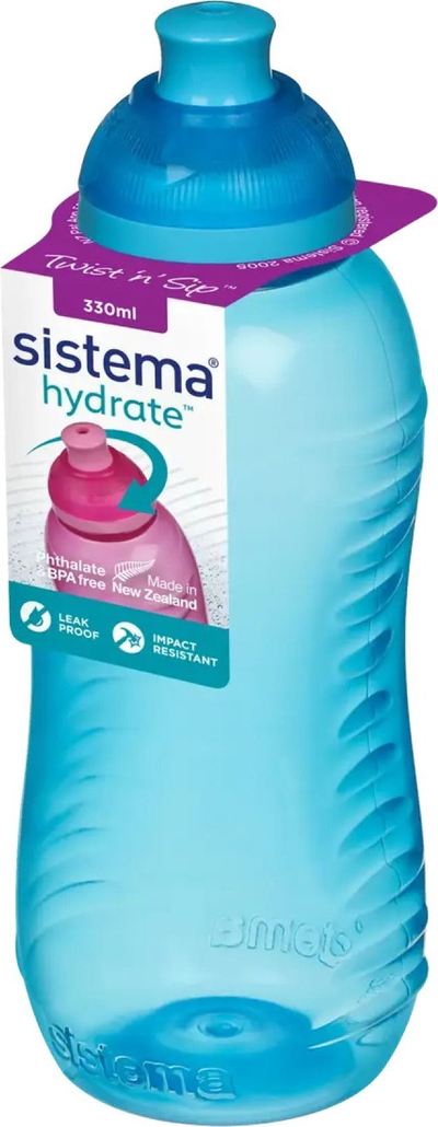 Shishe uji Sistema Twist n Sip, 330ml, blu