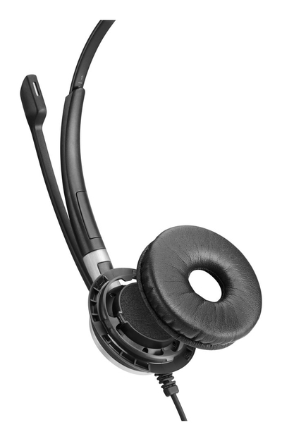 Kufje zyre EPOS SC662 ED Stereo, me kabllo, Easy Disconnect, e zezë