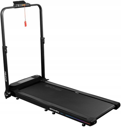 Tapet elektrik për ecje Spokey DASH Plus, palos, me Bluetooth, gri