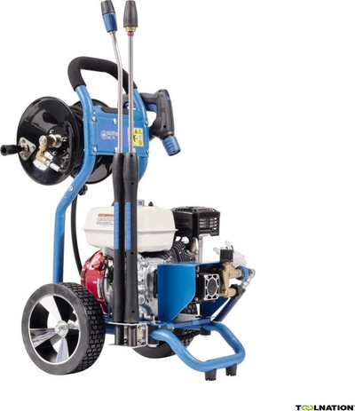 Pastruese me presion Nilfisk MC 4C-210/770 PE X, 210 bar, motor me benzinë, blu