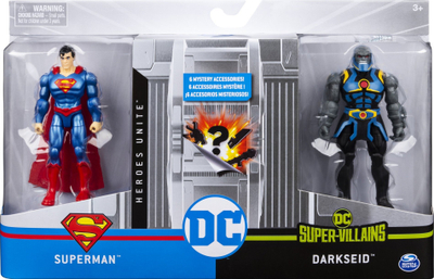Set figurina Spin Master DC, 4", seri koleksionuese, shumëngjyrësh