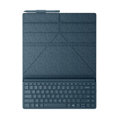 Laptop Lenovo NB Yoga Book 9 14IAH10, 2x14", Intel Arc 140T GPU, Intel Core Ultra 7 255H, 2.8K WQXGA, Multi-touch, 32GB LPDDR5x-8400, 1TB SSD M.2 2242 PCIe, Tidal Teal