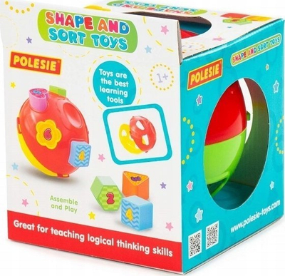 Lodër edukative Polesie 89427, sorter me forma në sferë, 12m+, shumëngjyrëshe