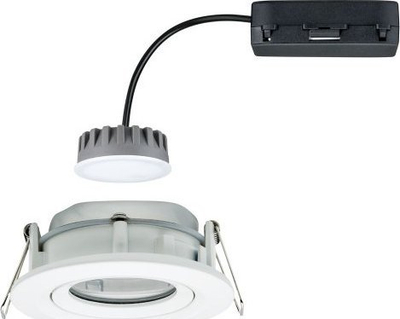 Spot tavani Paulmann Nova Plus LED, i rrumbullakët, IP65, i bardhë