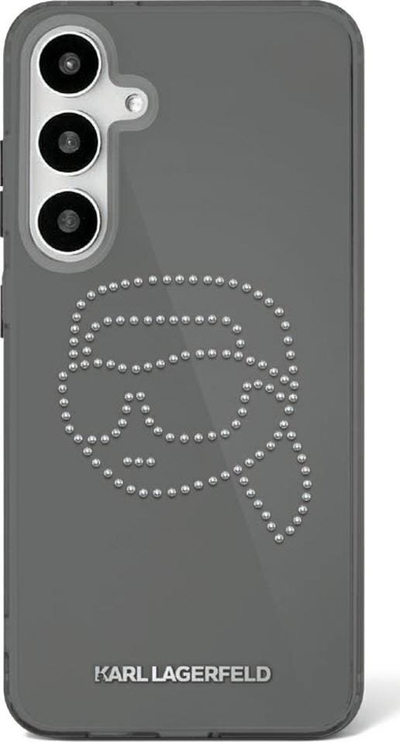 Mbulesë telefoni Karl Lagerfeld për Samsung Galaxy S25, TPU dhe polikarbonat, transparente