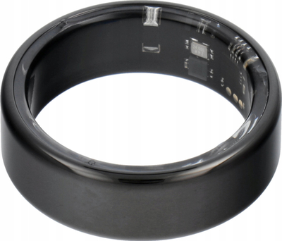 Unazë e zgjuar Smart Ring R11M, për matje shëndeti, IP68, me bazë karikimi, e zezë