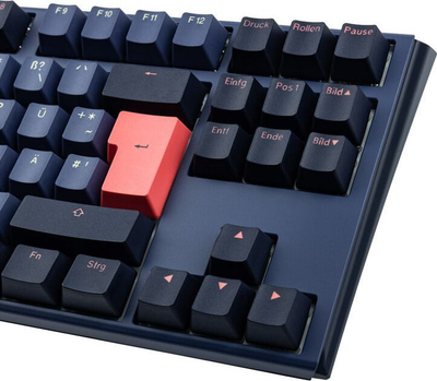 Механичка гејминг тастатура Ducky One 3 TKL Cosmic Blue, Cherry MX Ergo Clear, RGB