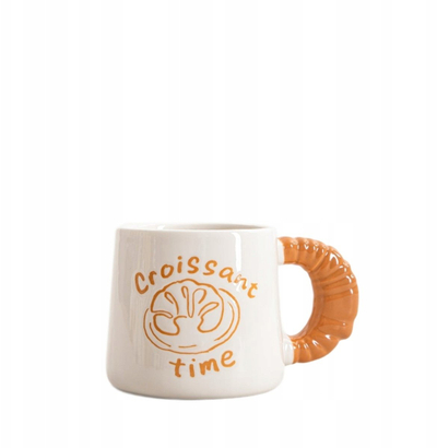 Filxhan Homla PALIT Croissant Time, 300ml, qeramike, i bardhë