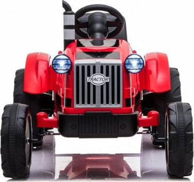 Traktor elektrik për fëmijë Lean Cars CH9959, 12V, me rimorkio, i kuq
