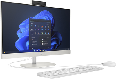 Kompjuter All in One HP ProOne 240 G10, 23.8" Full HD, Intel Core i3 N300, 8GB RAM, 512GB SSD