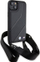 Mbrojtëse telefoni BMW M Edition Carbon Stripe me rrip, për iPhone 15 Plus 14 Plus, e zezë