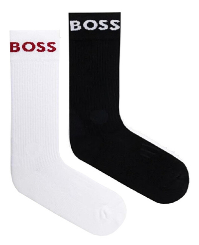 Çorape për meshkuj Hugo Boss, 2 palë, të bardha