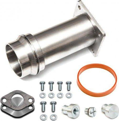 Set bypass EGR TurboWorks BMW M47N2 M57N2, çelik inox, pa DPF