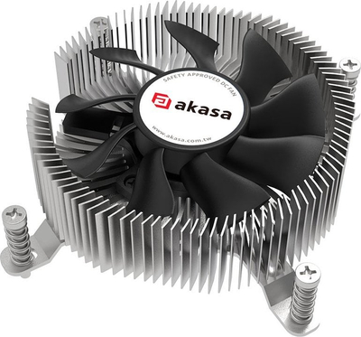Ftohës CPU Akasa Low Profile, Intel LGA1700 1851, bakër dhe alumin