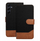 Këllëf libri xhins për telefon Samsung Galaxy A15 4G / A15 5G, i zi