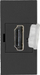 Prizë modulare HDMI Orno NOEN, 22.5x45mm, me kapak mbrojtës, e zezë