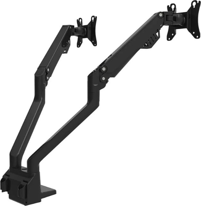 Mbajtëse tavoline për dy monitorë Neomounts FPMA-D750DBLACK2, 10"-32", e zezë