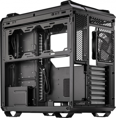 Kasë Asus TUF Gaming GT502 PLUS TG ARGB, e zezë, Midi Tower