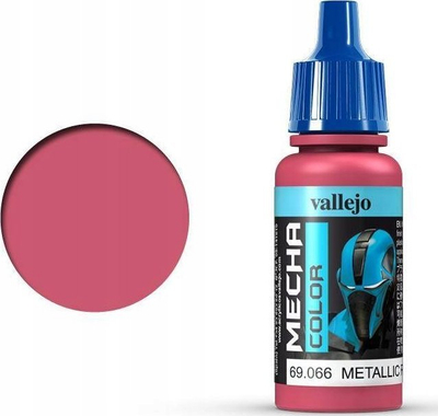 Bojë akrilike Vallejo Mecha Color 69.066, metalike, e kuqe, 17ml
